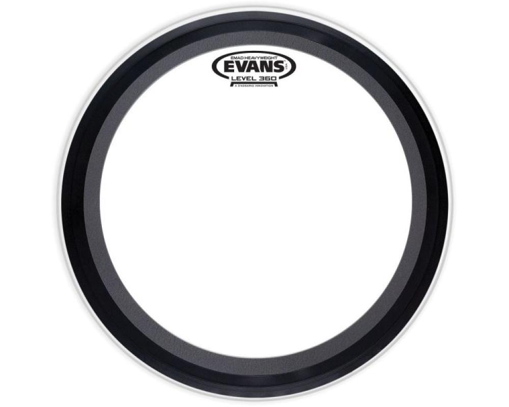 Evans 24 EMAD Heavyweight Clear Bass Batter Drumhead