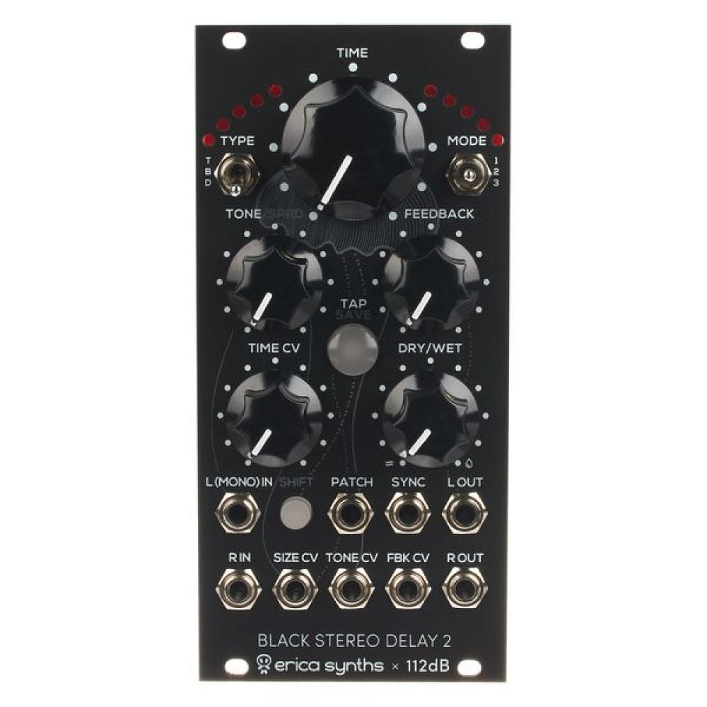 Erica Synths Black Stereo Delay2