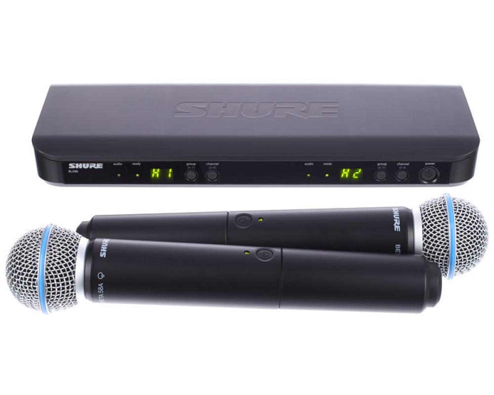 Shure BLX288E/Beta 58 H8