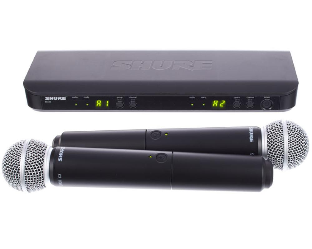 Shure BLX288E/SM58 H8E