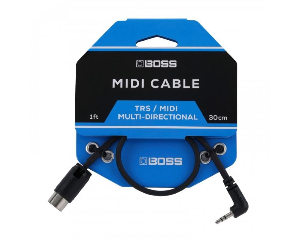 Boss BMIDI-1-35 TRS/MIDI Cable 30cm