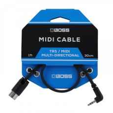 Boss BMIDI-1-35 TRS/MIDI Cable 30cm