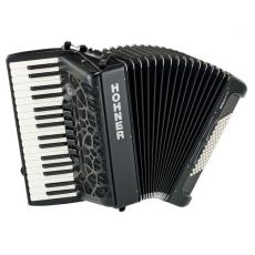 Hohner Bravo III 72 myColor Night Jet Black