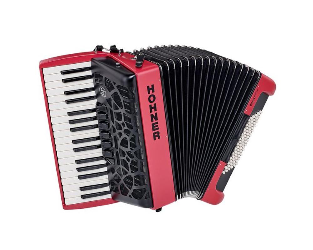Hohner Bravo III 72 myColor Sunset Red Violet