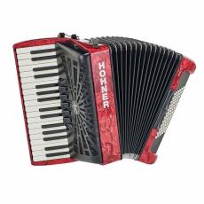 Hohner Bravo III 72 Baixos Red silent key