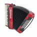 Hohner Bravo III 72 Baixos Red silent key