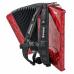 Hohner Bravo III 72 Baixos Red silent key
