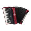 Hohner Bravo III 96 silent key Red