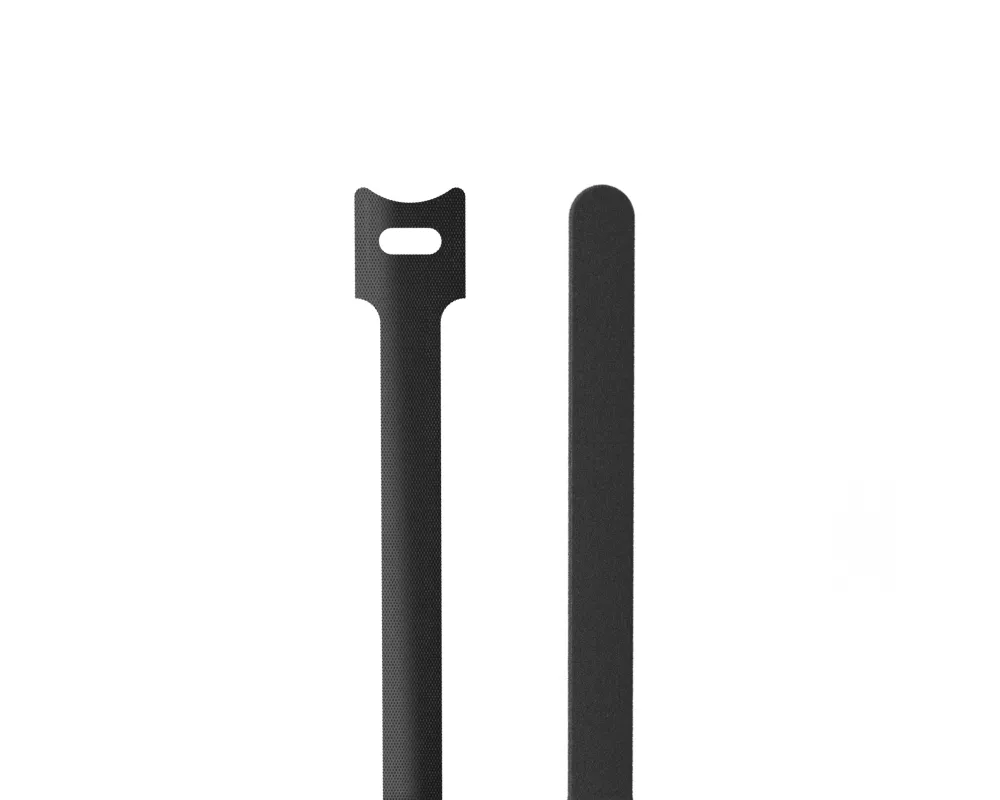 Procab BST120/B - Hook and loop cable ties - 12 x 200 mm 10pcs Pack