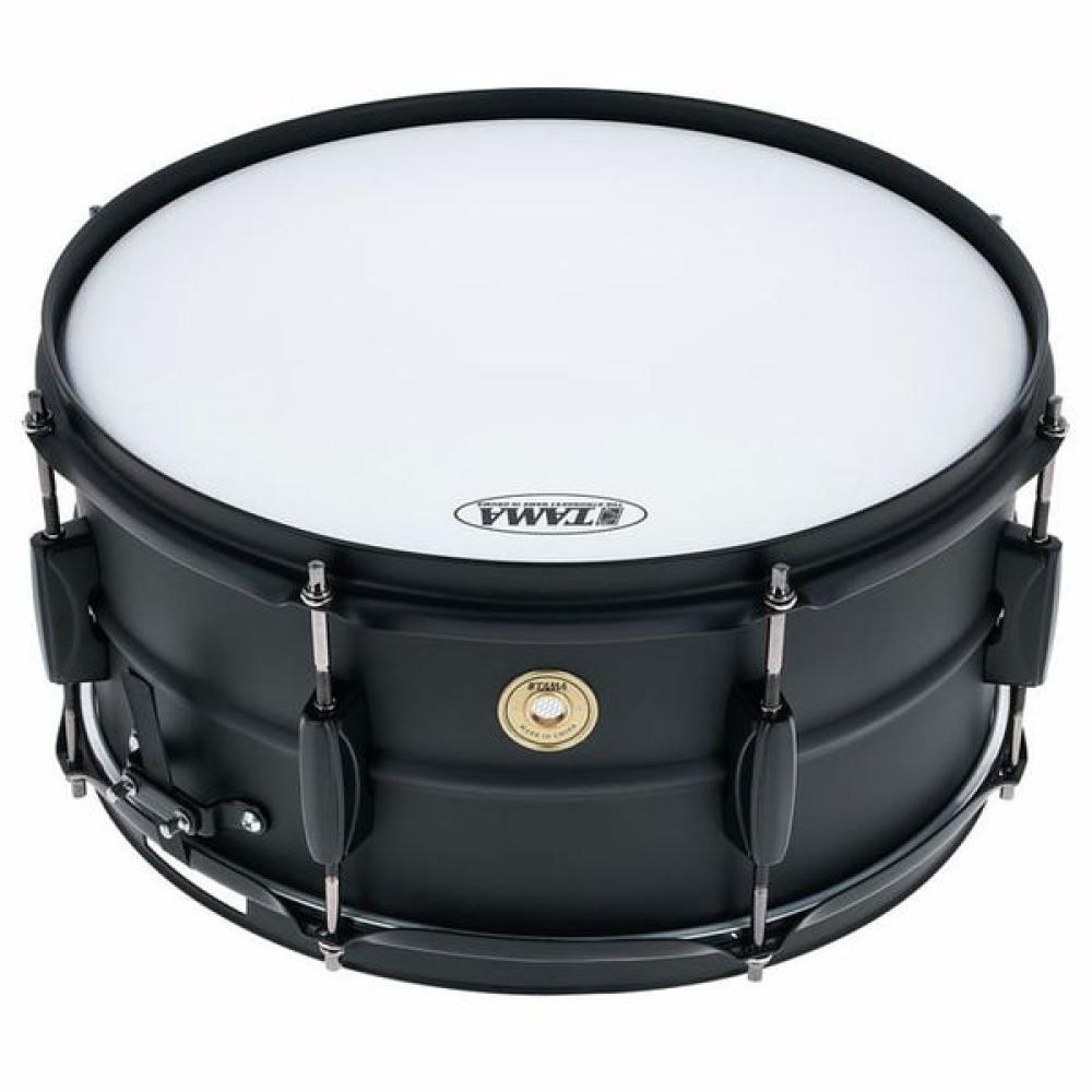 Tama 14 x 6,5 Metalworks Snare Matte Black Steel