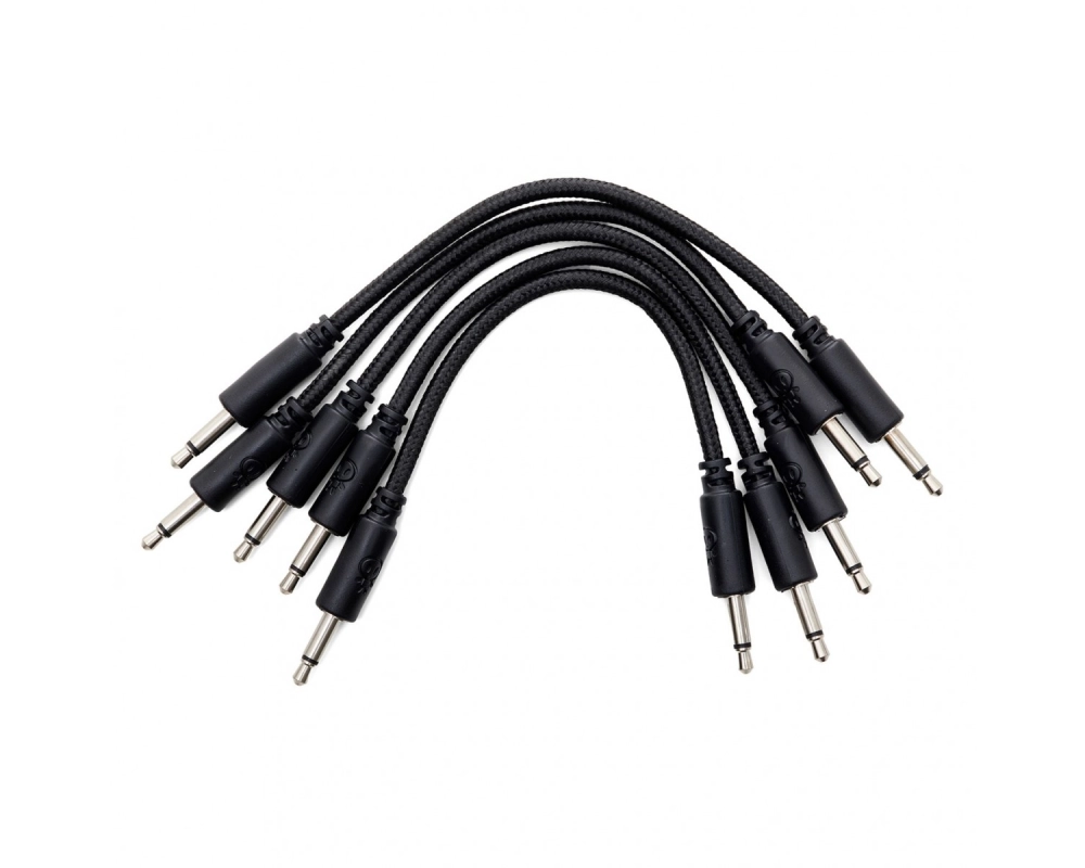 Erica Synths Eurorack Patch Cables 10cm (5 pcs) - Black
