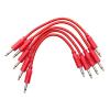 Erica Synths Eurorack Patch Cables 10cm (5 pcs) - Rojo