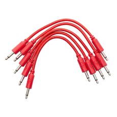 Erica Synths Eurorack Patch Cables 10cm (5 pcs) - Red