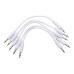 Erica Synths Eurorack Patch Cables 10cm (5 pcs) - White