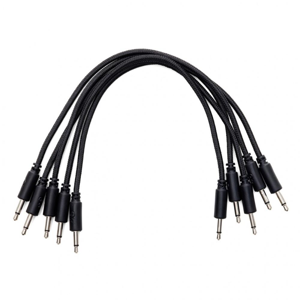 Erica Synths Eurorack Patch Cables 20cm (5 pcs) - Negro