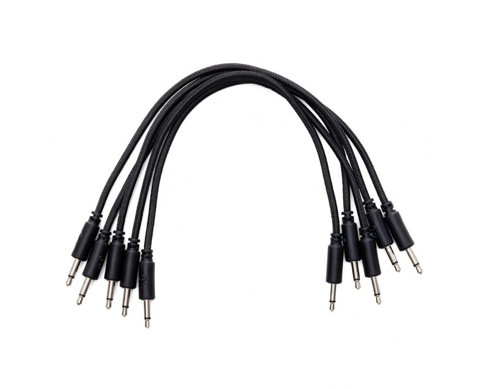 Erica Synths Eurorack Patch Cables 20cm (5 pcs) - Negro