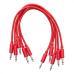 Erica Synths Eurorack Patch Cables 20cm (5 pcs) - Rojo