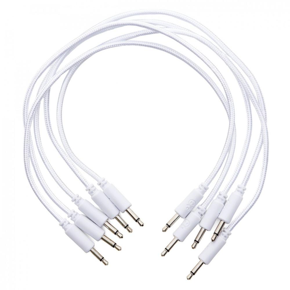 Erica Synths Eurorack Patch Cables 20cm (5 pcs) - White