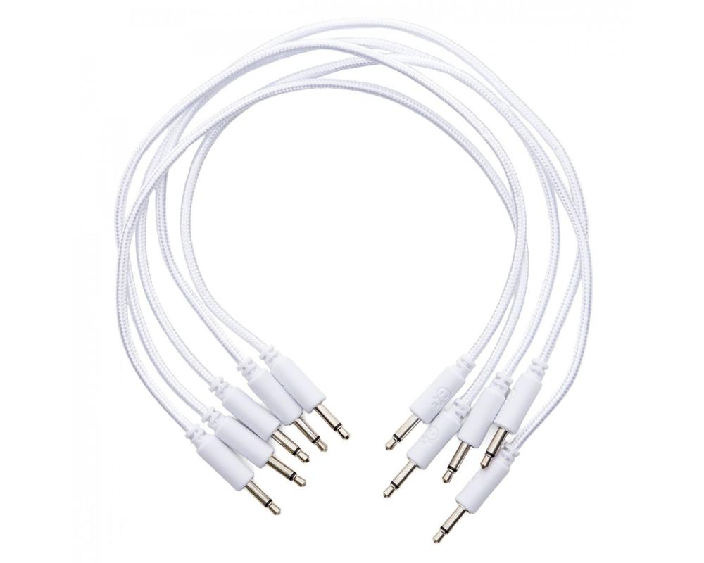 Erica Synths Eurorack Patch Cables 20cm (5 pcs) - White