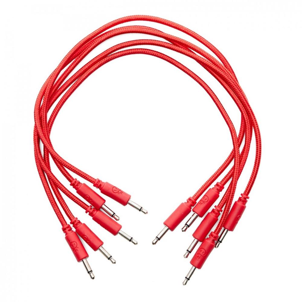 Erica Synths Eurorack Patch Cables 30cm (5 pcs) - Rojo