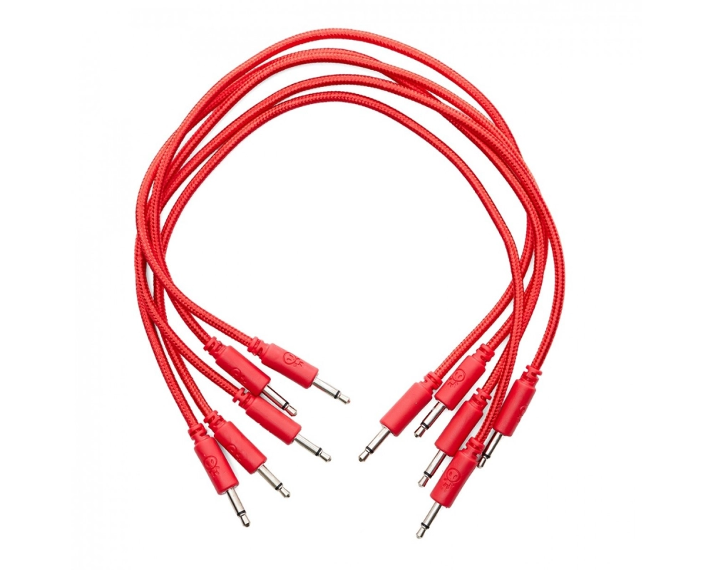 Erica Synths Eurorack Patch Cables 30cm (5 pcs) - Red