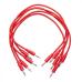 Erica Synths Eurorack Patch Cables 30cm (5 pcs) - Rojo