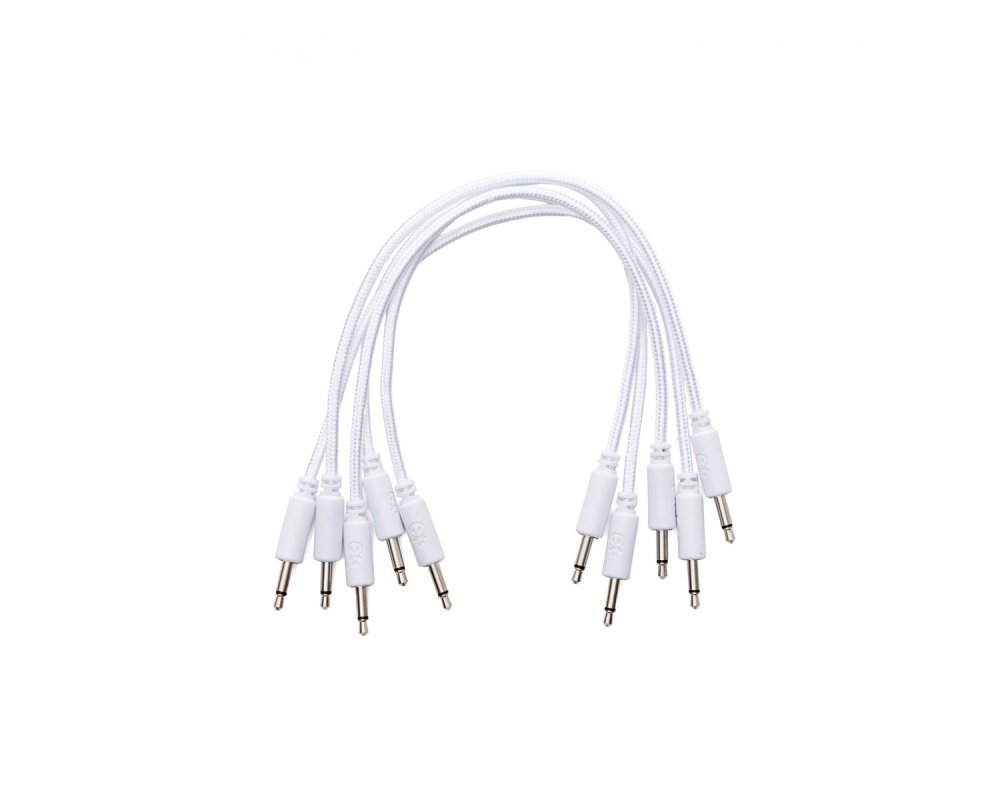 Erica Synths Eurorack Patch Cables 30cm (5 pcs) - White