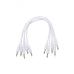 Erica Synths Eurorack Patch Cables 30cm (5 pcs) - White