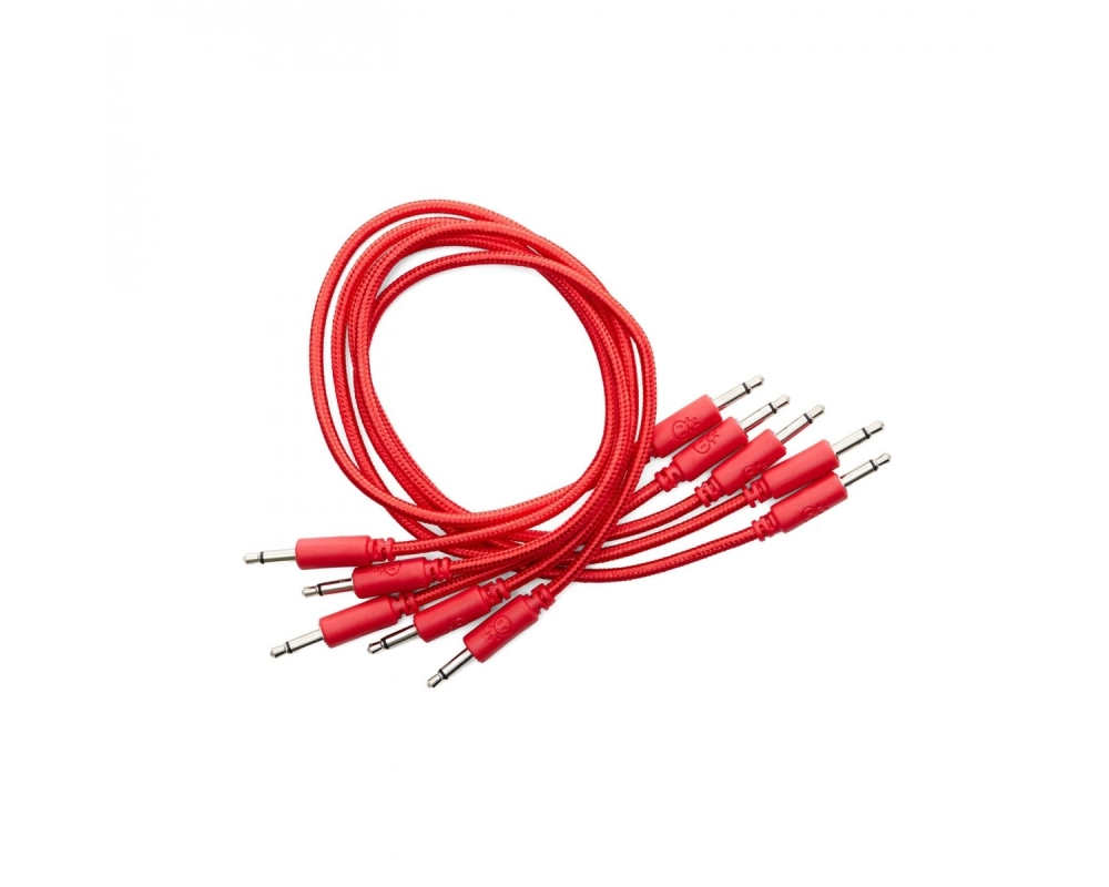 Erica Synths Eurorack Patch Cables 60cm (5 pcs) - Red