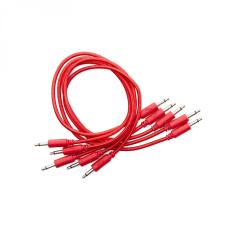 Erica Synths Eurorack Patch Cables 60cm (5 pcs) - Red
