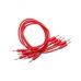 Erica Synths Eurorack Patch Cables 60cm (5 pcs) - Rojo