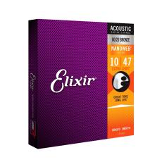 Elixir 11002 Nanoweb  Extra Light Acoustic 10-47
