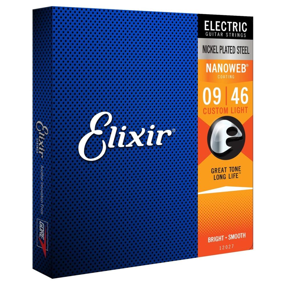 Elixir Nanoweb 12027 Custom Light 09-46