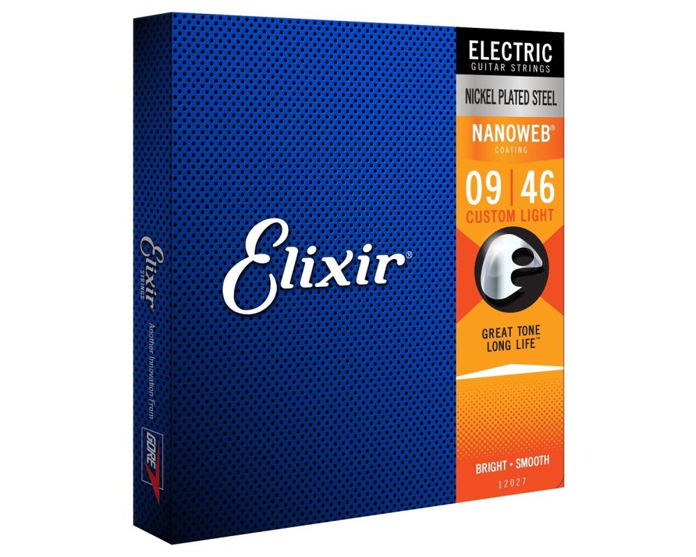 Elixir Nanoweb 12027 Custom Light 09-46