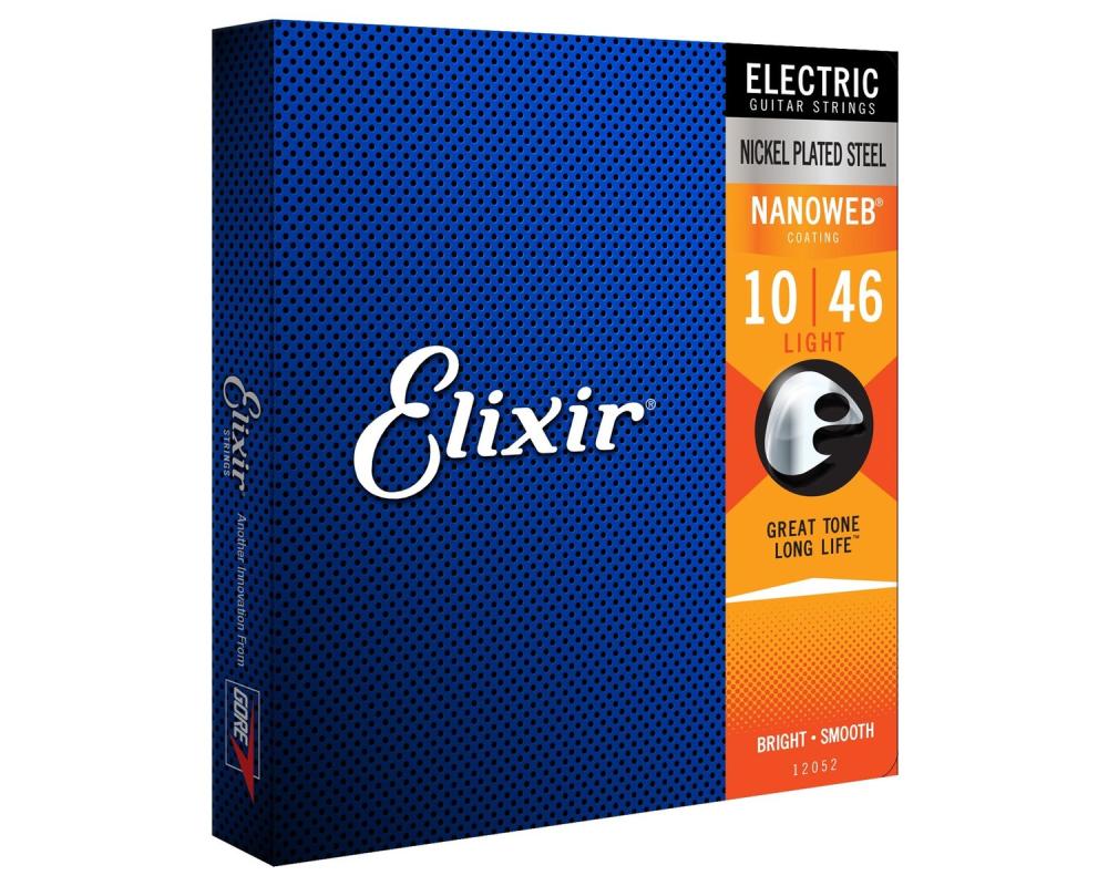 Elixir 12052 Nanoweb Light 10-46