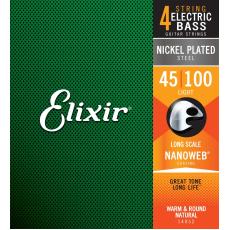 Elixir Nanoweb 14052 Long Scale 45-100