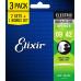 Elixir 16550 Optiweb Electric 09-42 - 3 Pack