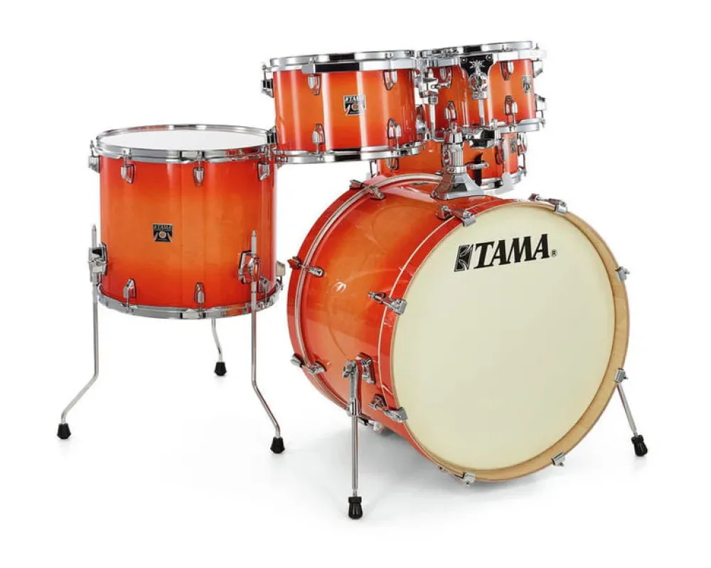 Tama Superstar Classic 5pc Kit 20 Tangerine Lacquer Burst CL50RS-TLB