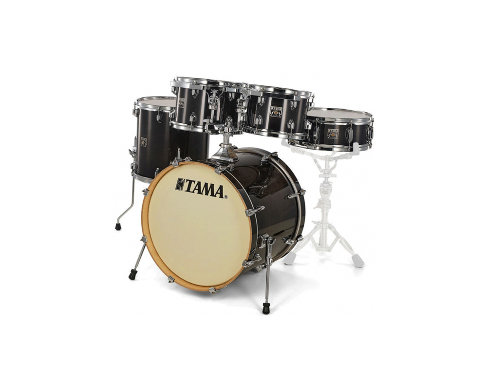 Tama Superstar Classic 5pc Kit 20 Transparent Black Burst CL50RS-TPB