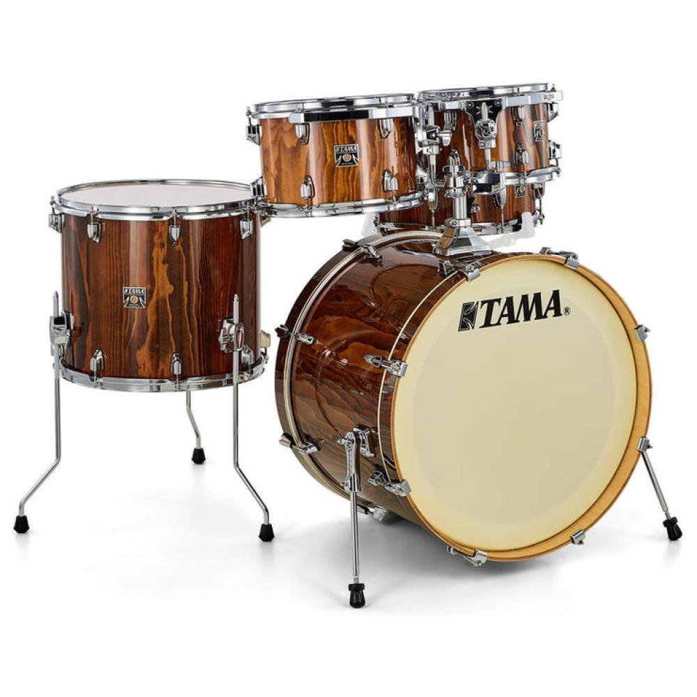 Tama Superstar Classic Shells 5 pc Kit 22 PGJP Gloss Java Lacebark Pine