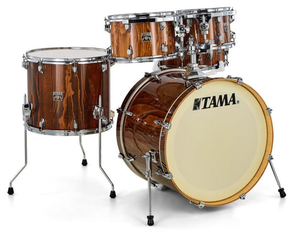 Tama Superstar Classic Shells 5 pc Kit 22 PGJP Gloss Java Lacebark Pine