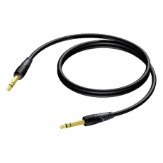 Procab CLA610/ 1.5m. - 6.3 mm Jack male stereo - 6.3 mm Jack male stereo