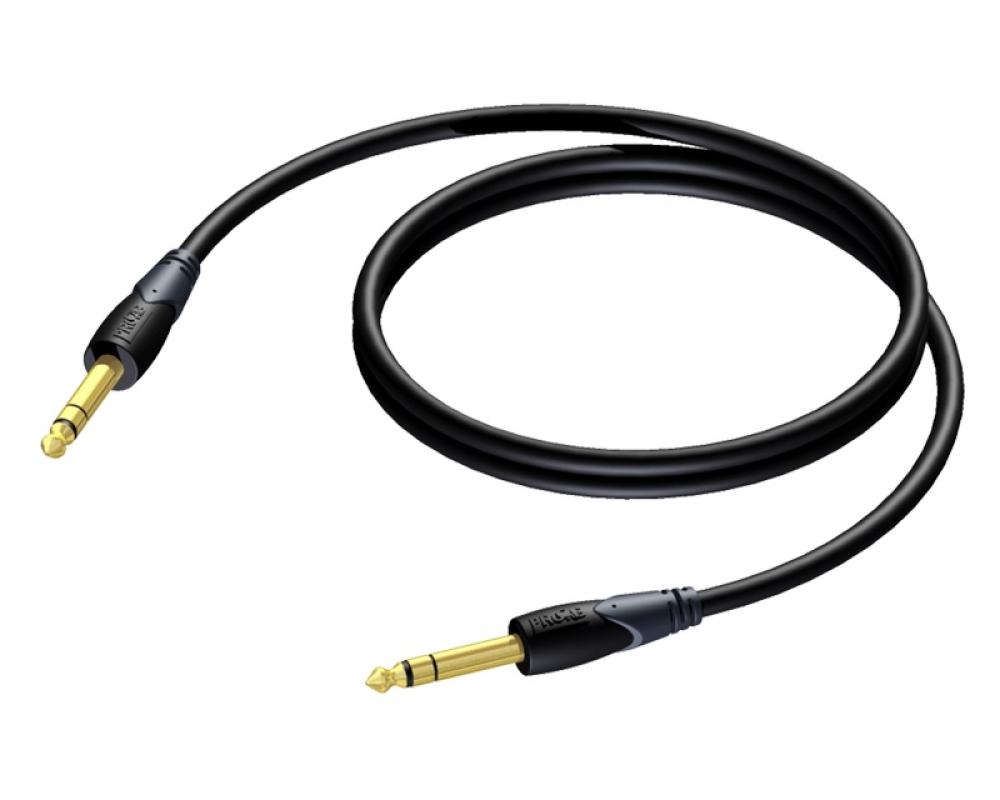 Procab CLA610/ 5m. - 6.3 mm Jack male stereo - 6.3 mm Jack male stereo