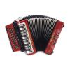 Hohner Concertina Corona II Xtreme GCF Red with bag (Sol Dó Fá)