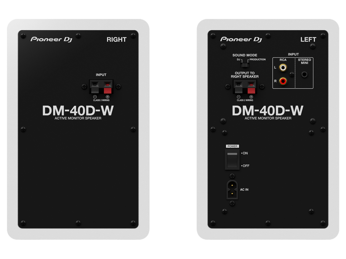 Pioneer DJ DM-40D W - BimotorDJ