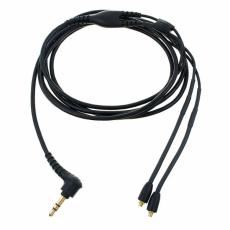 Shure EAC64BK Replace Cable SE215 SE315 SE425 SE535 Black/Silver