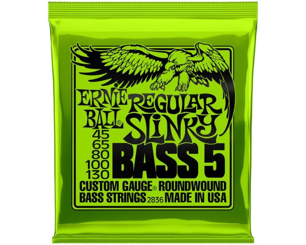 Ernie Ball EB2836 Regular Slinky Bass 5-Strings 45-130
