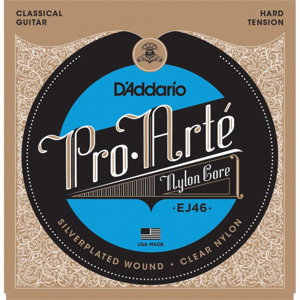 Daddario EJ46  Hard Tension, Pro-Arté Nylon Classical Guitar Strings