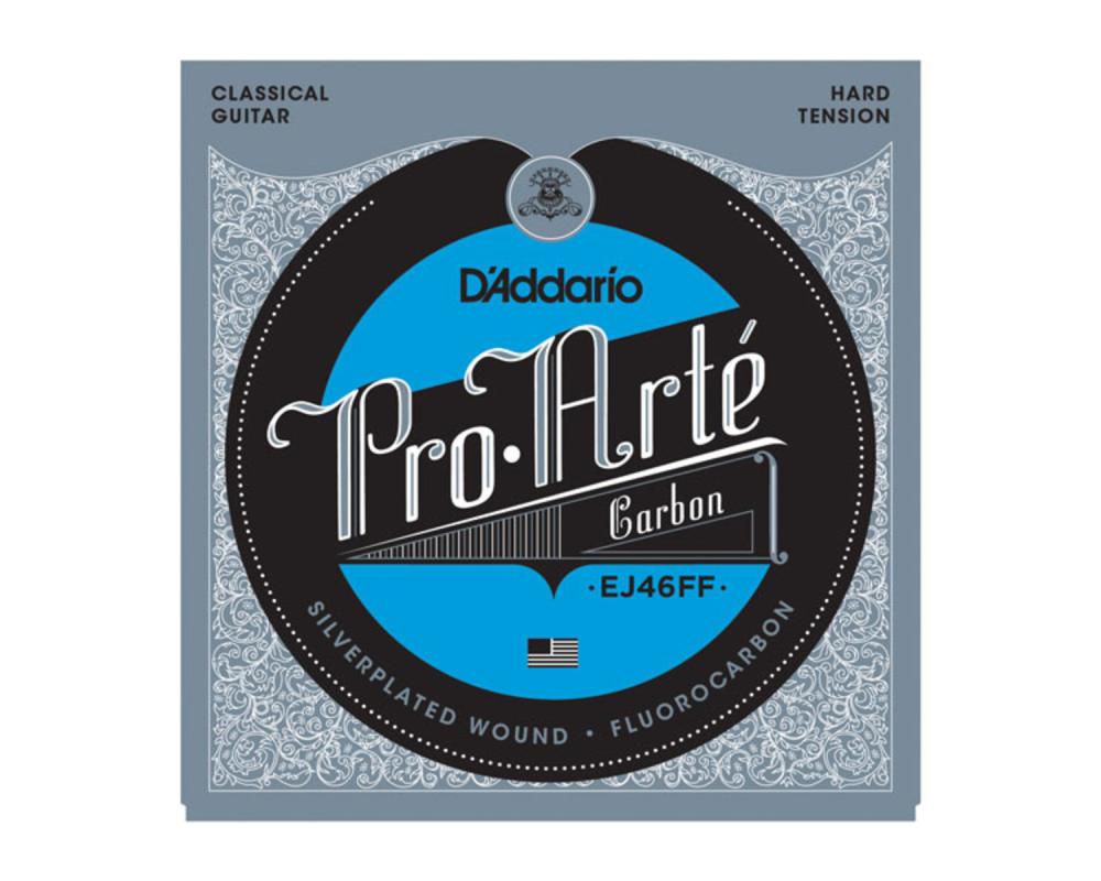 Daddario EJ46FF  Hard Tension, Pro-Arté Carbon Classical Guitar Strings