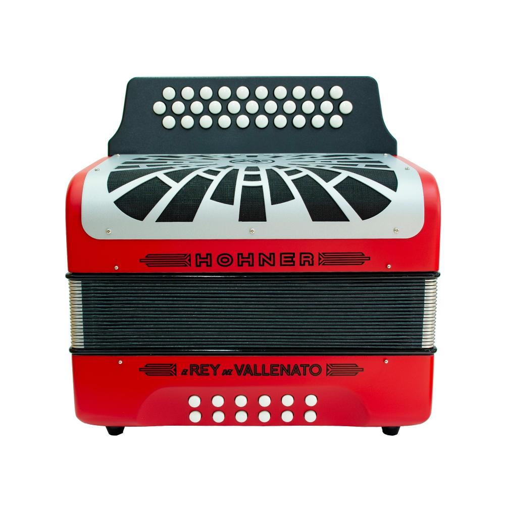 Hohner Concertina El Rey del Vallenato Red (Sol Dó Fá)